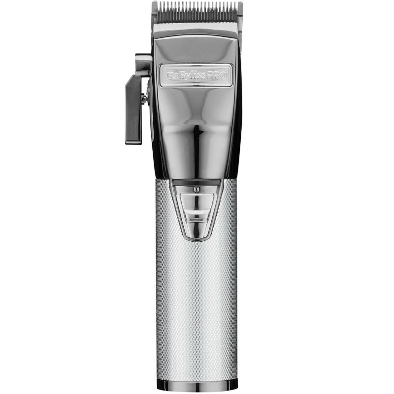 BaByliss Pro [NEW UPGRADED] SILVERFX+ All-Metal Lithium Clipper #FX870NS