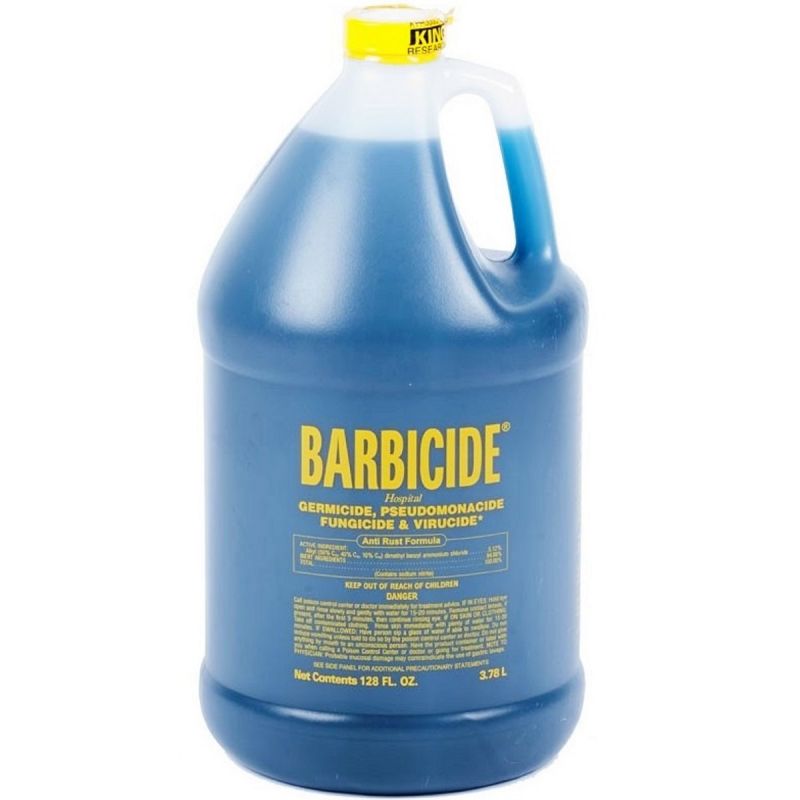 BARBICIDE SHIP- SHAPE COMB & BRUSH CLEANER 2 LB For Sinks, Chairs, SS, &  Capes