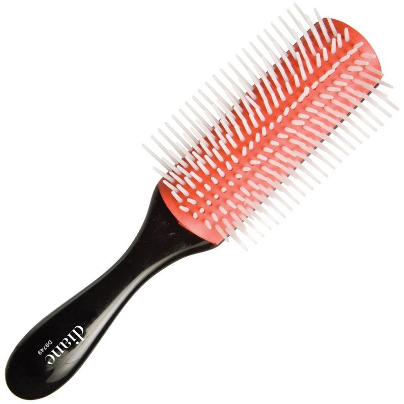 Diane Nylon Reinforced Boar Bristle Brush with Firm Bristles for