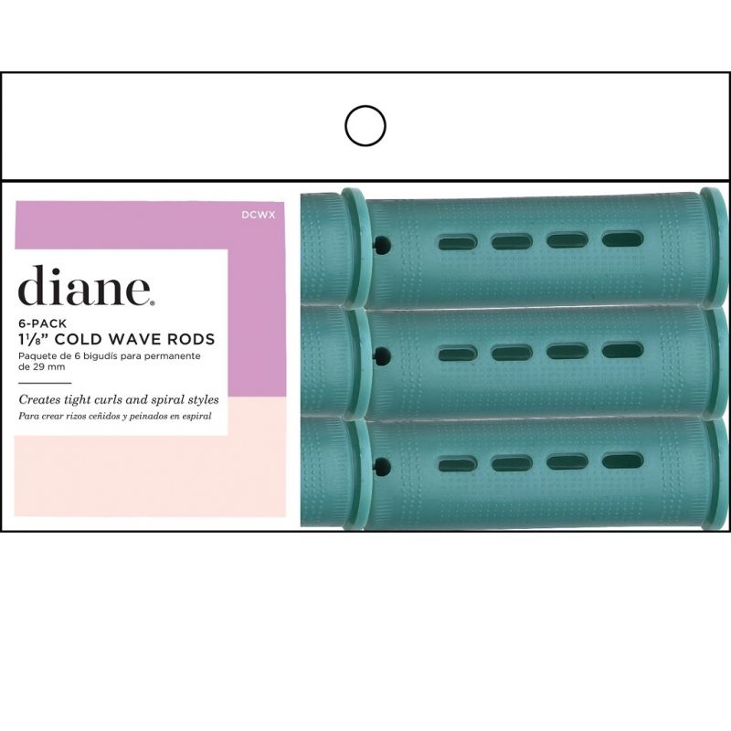 Diane Cold Wave Rods, Brown, DCW15, 1-1/2 inch