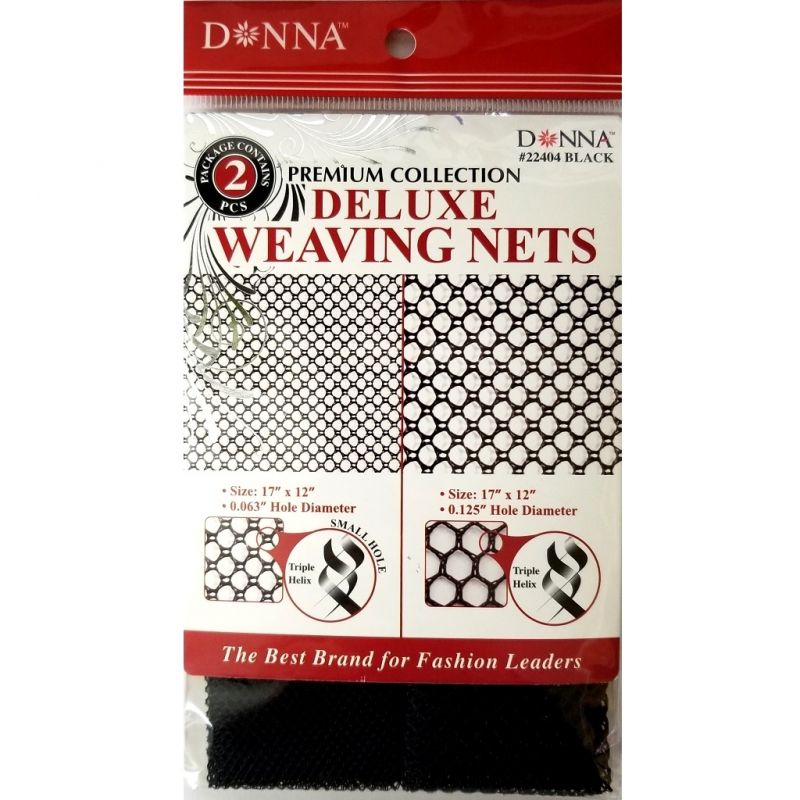 Donna Hair Weaving Thread Black Jumbo - 1,925 Yards #8276