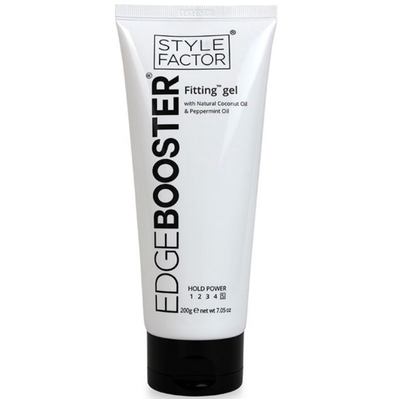 Edge Booster Style Factor Strong Hold Styling Gel, 16.9 Ounce (Sweet Peach)