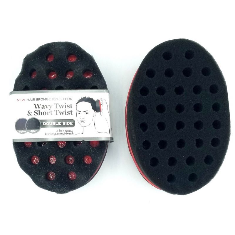 Hair Sponge Brush for Wavy Twist & Short Twist