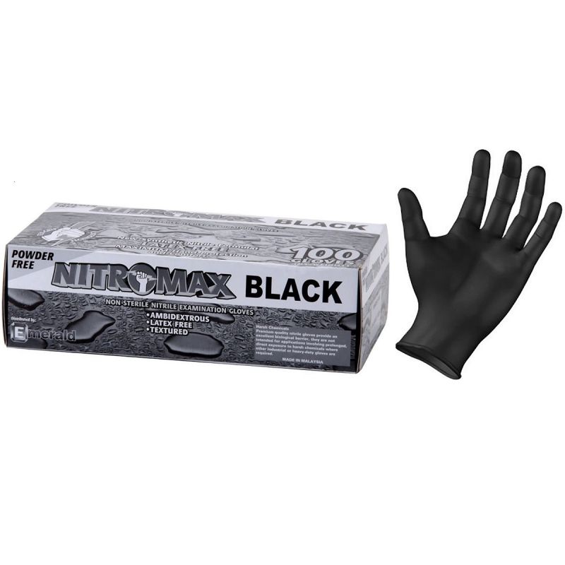 black nitromax gloves