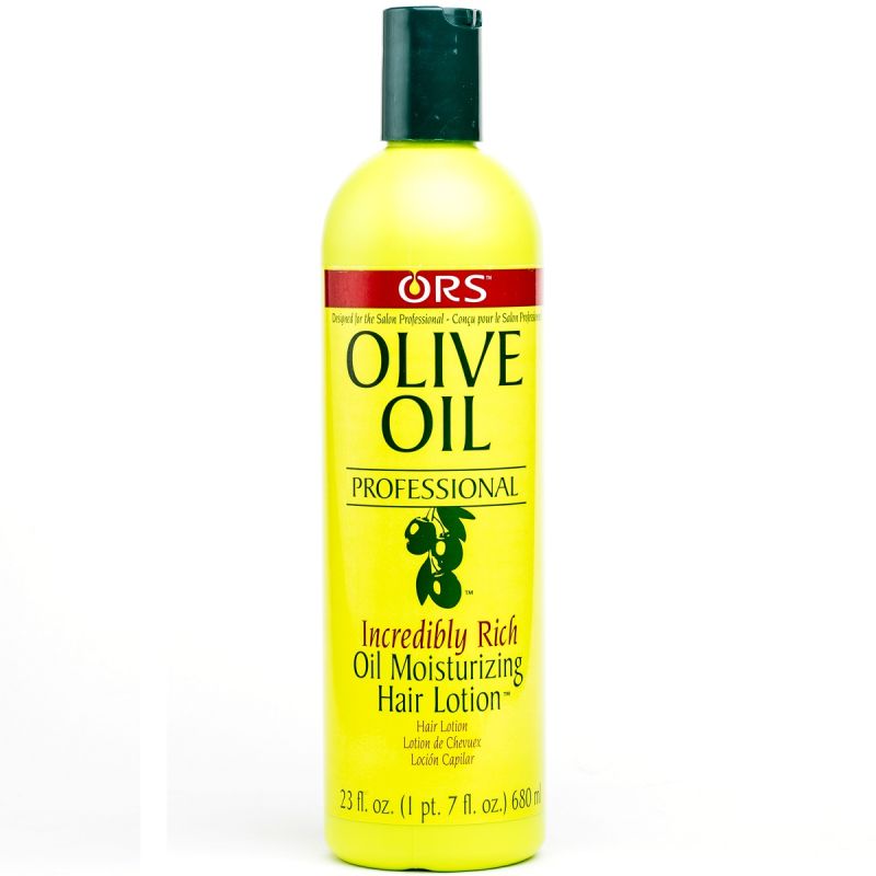 ORS Olive Oil Incredibly Rich Oil Moisturizing Hair Lotion infused with  Castor Oil for Strengthening (12.5 oz)