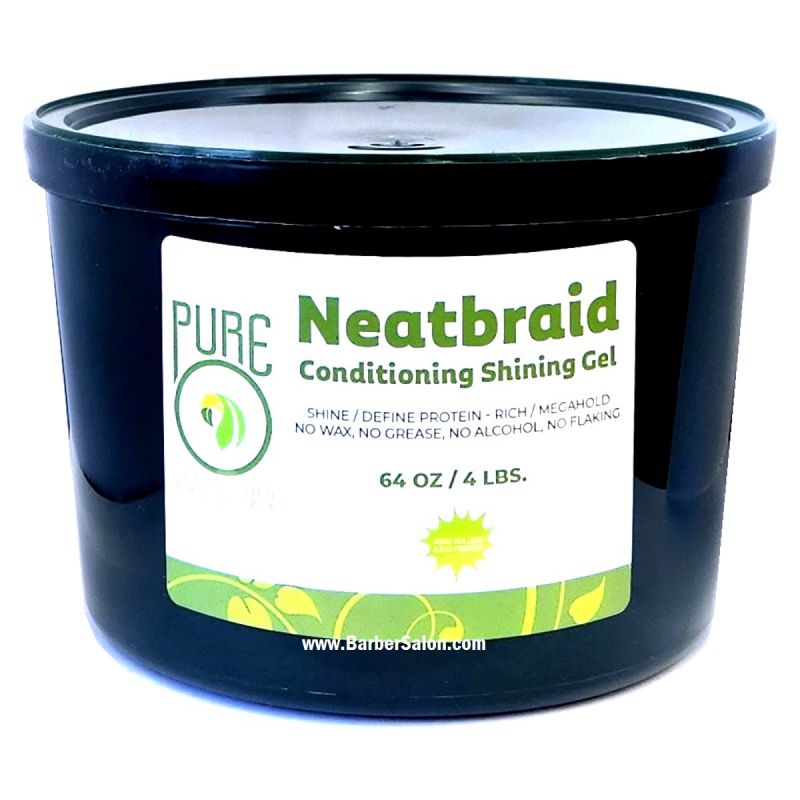 Pure O Neatbraid Conditioning Shining Gel 8 Oz. Free Shipping