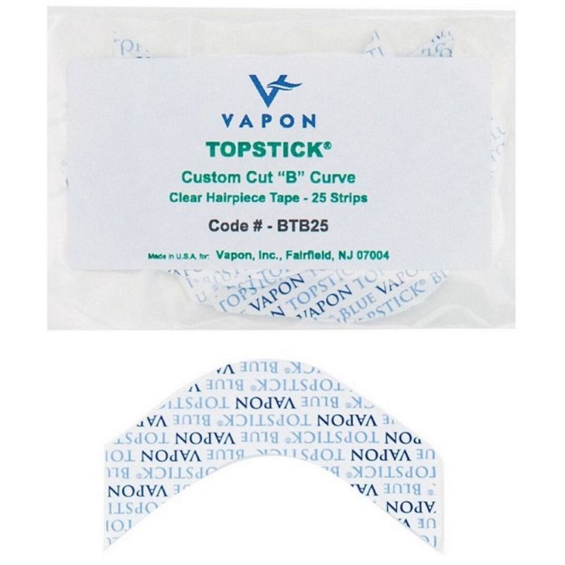 Vapon Topstick - Clear Hairpiece Tape, Double-Sided Tape