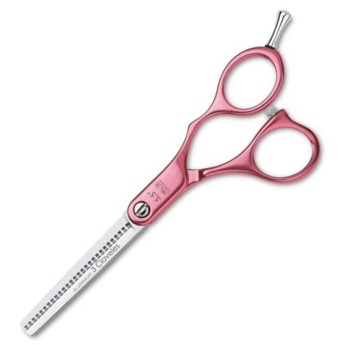 3 Claveles Dur Es 28 Hairdressing Thinning Scissors 5.5" - Pink #12692