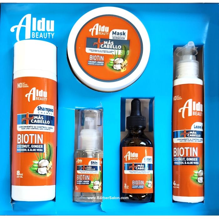 Aldu Beauty Mas Cabello  5 Piece Growth I Hair Loss Control Kit Gift Box