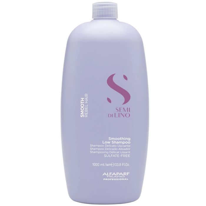 Alfaparf Semi di Lino Smooth Rebel Hair Smoothing Low Shampoo 33.8 oz