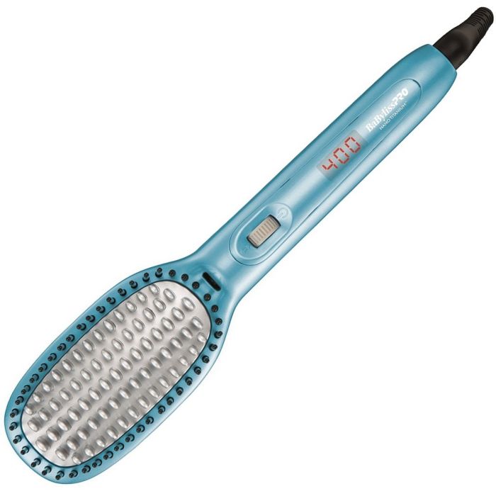 BaByliss Pro Nano Titanium Compact Size Thermal Paddle Brush #BNTPB2UC