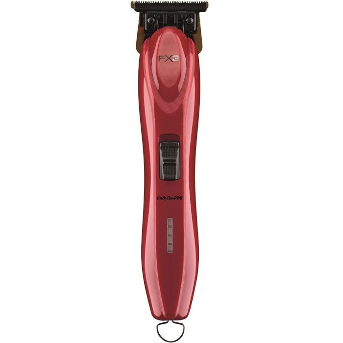 BaByliss Pro FX3 Professional High Torque Trimmer - Red #FXX3T (Dual Voltage)