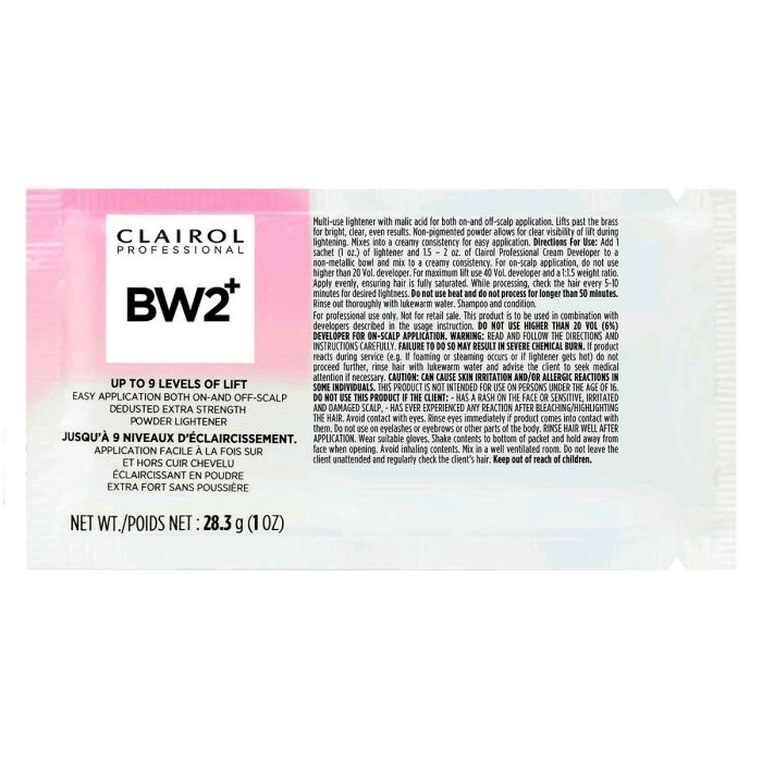 Clairol BW2+ Powder Lightener 1 oz