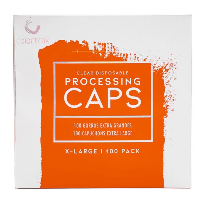 Colortrak Plastic Processing Caps - 100 Pack #4100DP