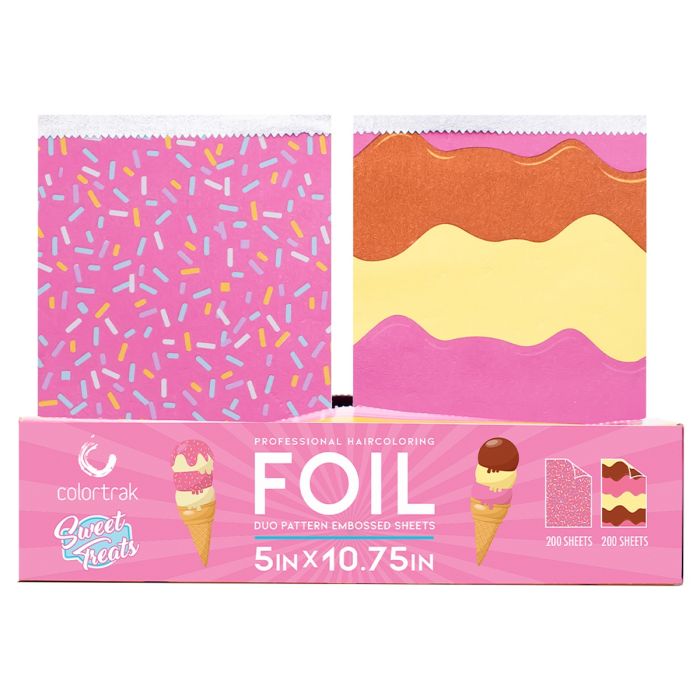 Colortrak Sweet Treats Duo Pattern Pop-Up Foil (5" x 10.75", 5" x 10.75") - 400 Sheets #7092