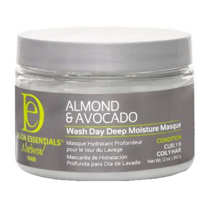 Design Essentials Natural Almond & Avocado Wash Day Deep Moisture Masque 12 oz