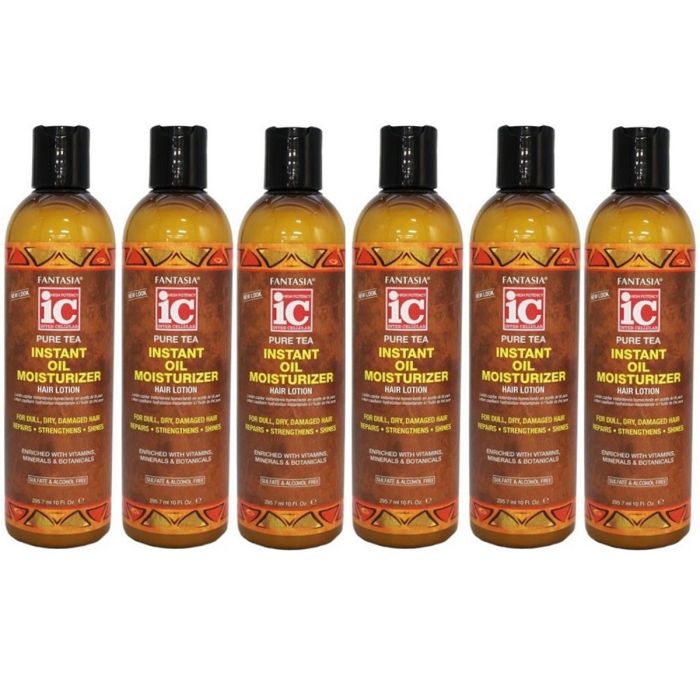 Fantasia IC Pure Tea Instant Oil Moisturizer Hair Lotion 10 oz [12 Pack]