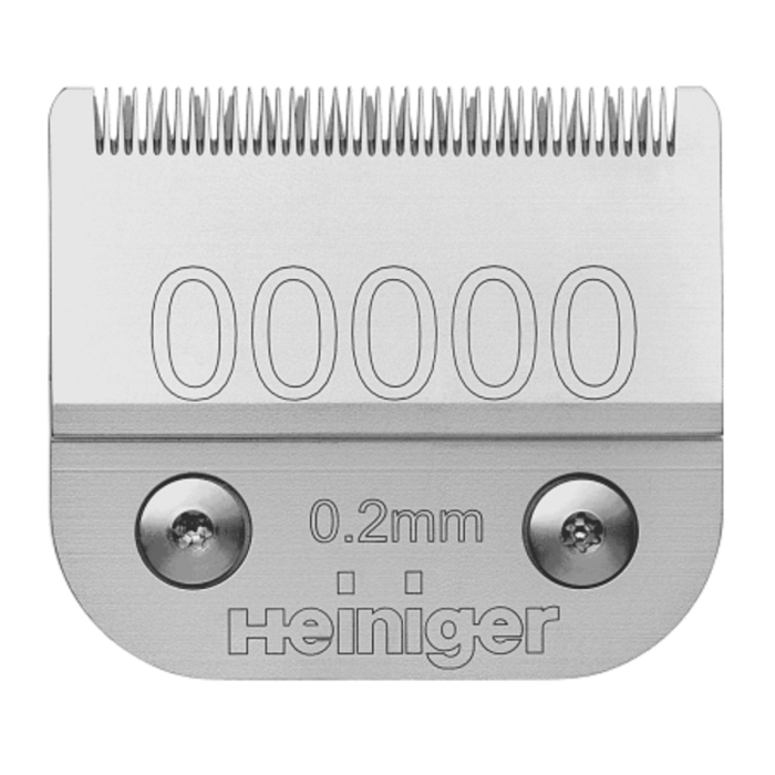 Heiniger Snap-On Detachable Clipper Blade [#00000] - 1/125" #710-801