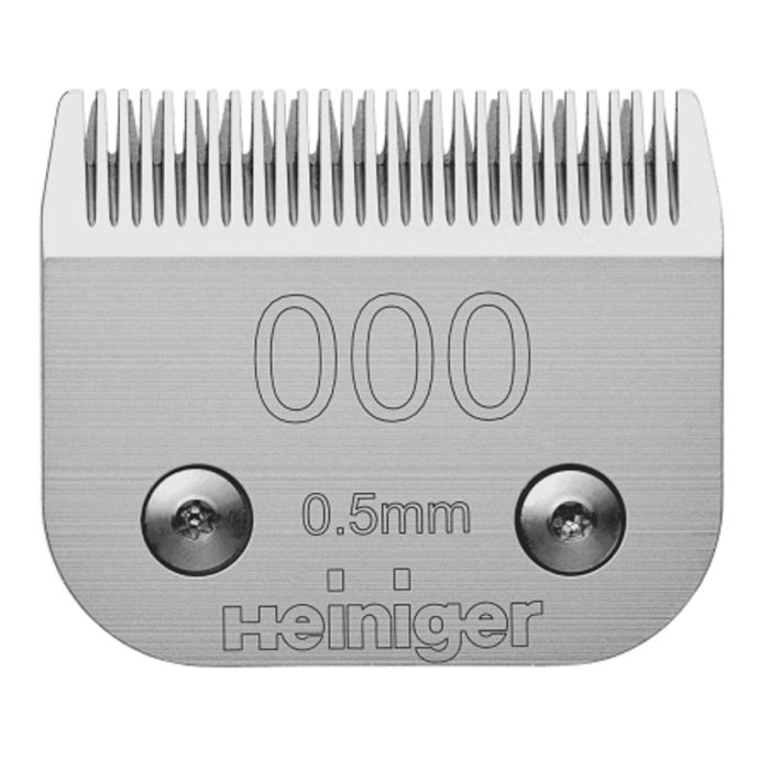 Heiniger Snap-On Detachable Clipper Blade [#000] - 1/50" #710-821