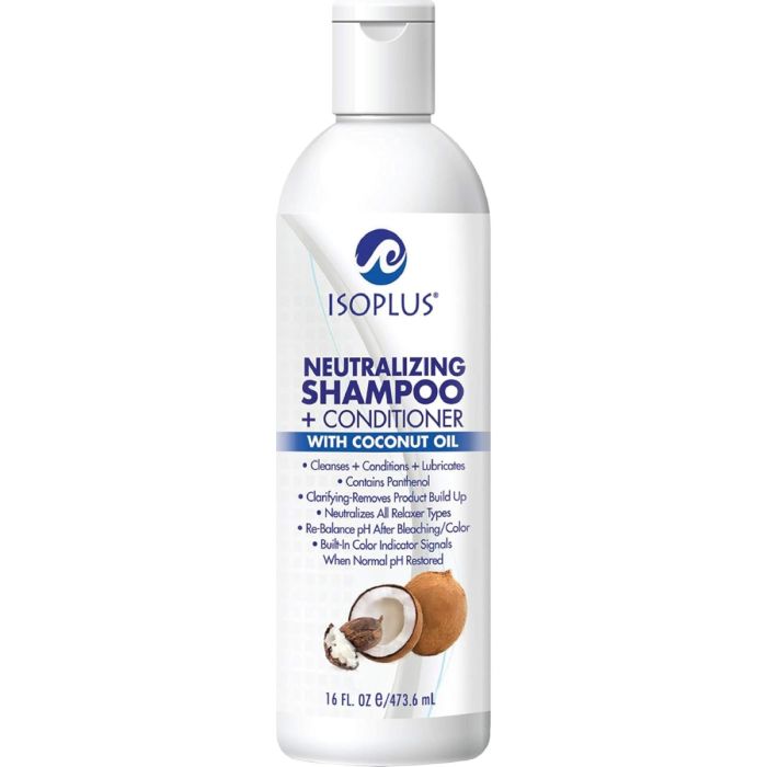 Isoplus Neutralizing Shampoo + Conditioner with Coconut Oil 16 oz