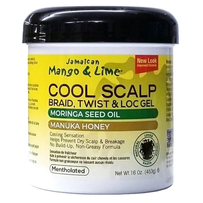 Jamaican Mango Lime Cool Scalp Braid, Twist & Loc Gel 16 oz