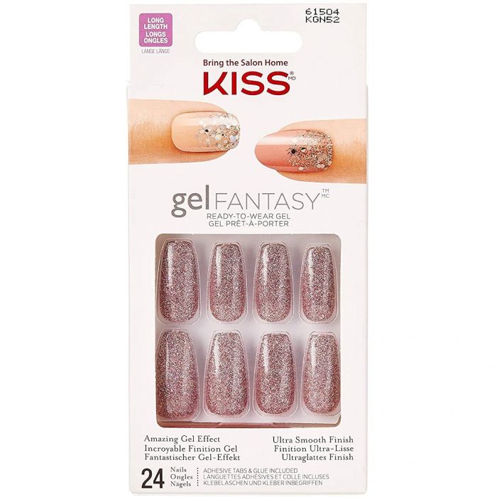 Kiss Gel Fantasy Ready-To-Wear Gel 24 Nails #KGN52