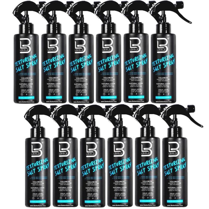 L3VEL3 Texturizing Sea Salt Spray 8.45 oz [12 Pack]