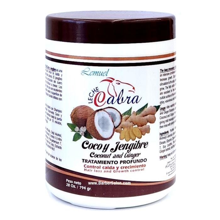 Leche Cabra Coconut and Ginger Treatment 28 oz