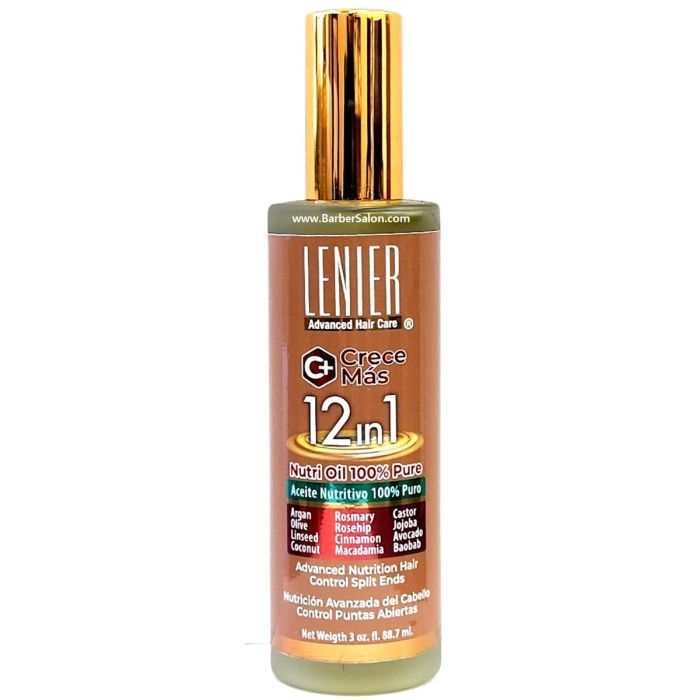 Lenier C+ Crece Mas Shine Drops 2.8 oz