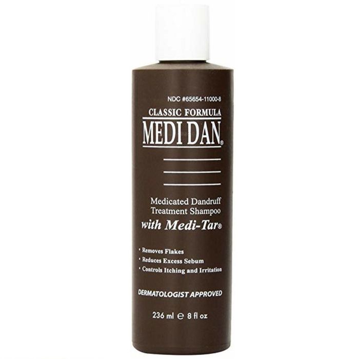 Medi Dan Medicated Dandruff Treatment Shampoo - Classic Formula 8 oz