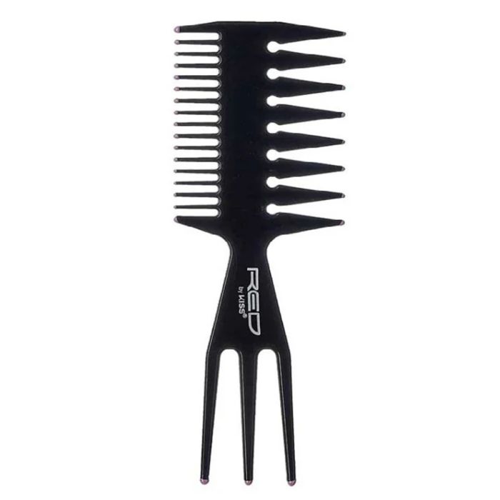 Red by Kiss Small 3-IN-1 Comb #HM58