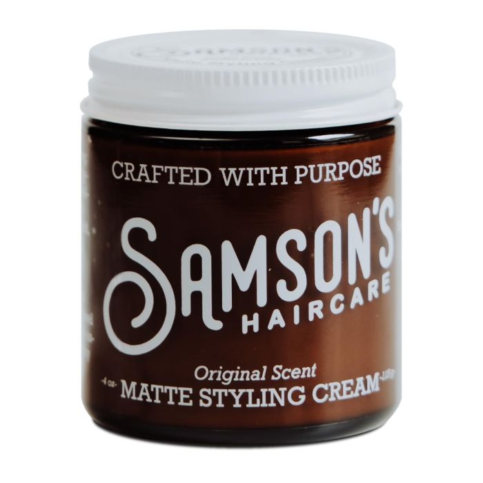 Samson's Matte Styling Cream 4 oz