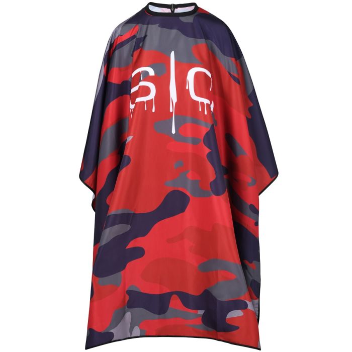 Stylecraft Camo Cape - Red #SC306M