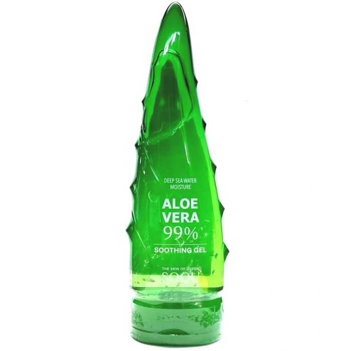 SOQU Aloe Vera 99% Soothing Gel 8.45 oz