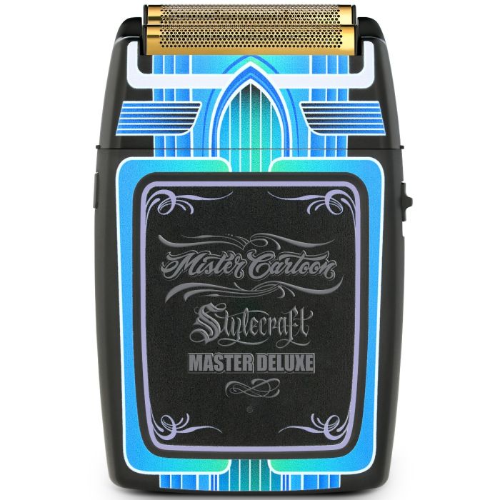 Stylecraft X Mister Cartoon Rebel Shaver – Professional Shaver with Super-Torque Motor #SC809M