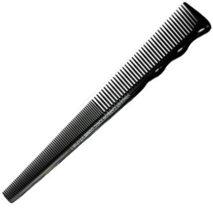 Vincent Carbon Narrow Tapering Comb 7" #VT1718-1