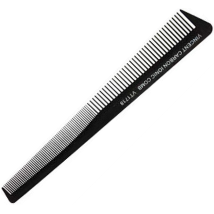 Vincent Carbon Tapering Comb 7" #VT1718