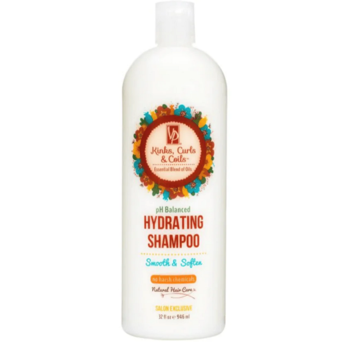 Vitale Pro Kinks, Curls & Coils pH Balanced Hydrating Shampoo 32 oz