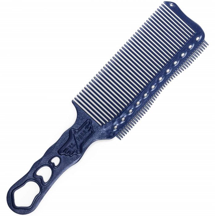 YS Park Flattop Comb Slim Type 9.4" - Blue #YS-S282T