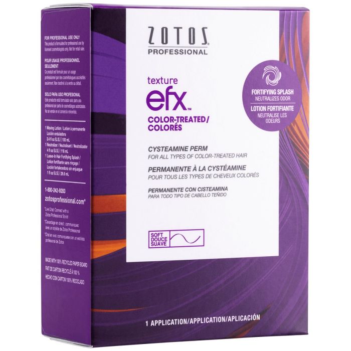 Zotos Design Freedom Plus Alkaline Perm for Normal and Tinted Hair (Firm) - 1 Application