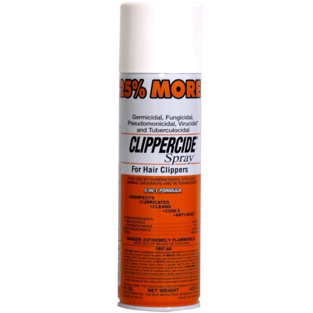 Clippercide Spray for Hair Clippers 15 oz