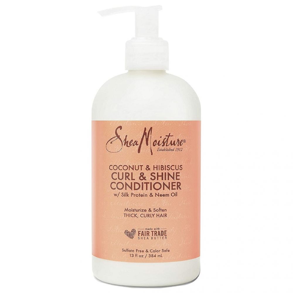 Shea Moisture Coconut And Hibiscus Curl And Shine Conditioner 13 Oz 2051