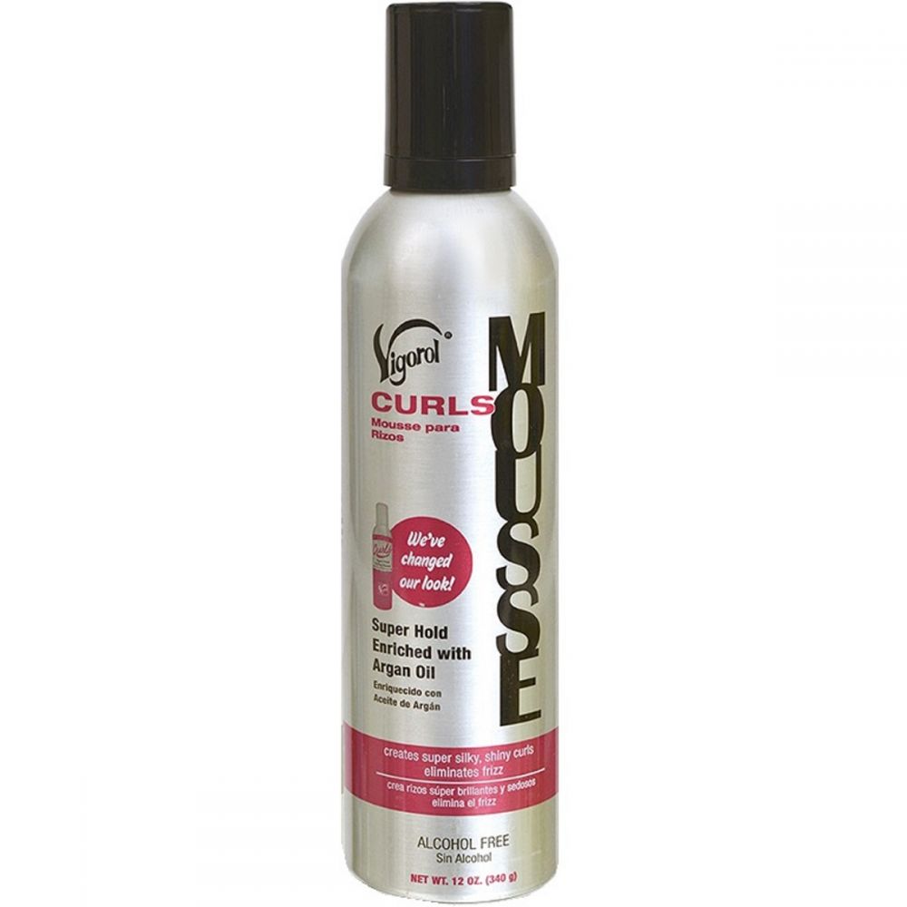 Vigorol Curls Mousse Super Hold 12 oz