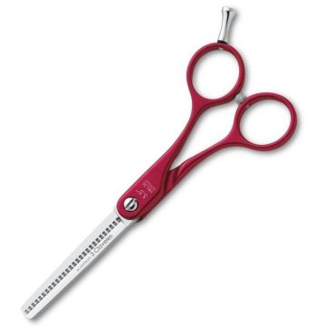 3 Claveles Dur Es 28 Hairdressing Thinning Scissors 5.5" - Red #12609