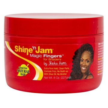 Shine n Jam Magic fingers setting mousse 12oz – Rita's Hair Braiding