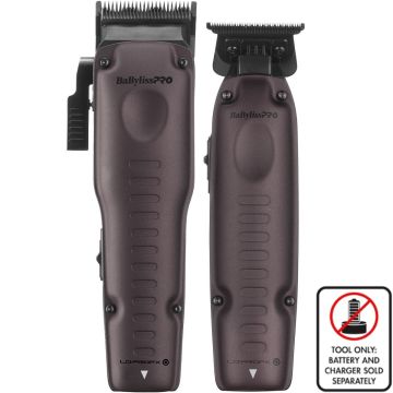 BaByliss Pro FXONE LO-PROFX Clipper & Trimmer Prepack - Midnight Purple (TOOLS ONLY) #FX129PTO