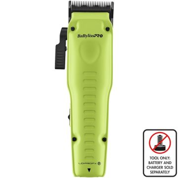 BaByliss Pro FXONE LO-PROFX LIMITED EDITION Clipper - Neon Yellow (TOOL ONLY) #FX829NYLT