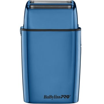 BaByliss Pro LIMITED EDITION FOILFX02 Cordless Metal Double Foil Shaver - Blue #FXFS2BL