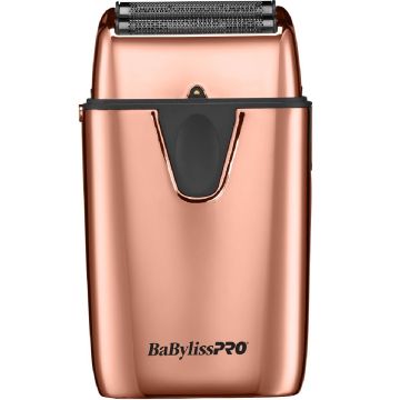 BaByliss Pro LIMITED EDITON UVFOIL UV-Disinfecting Metal Double Foil Shaver - Rose Gold #FXLFS2RG