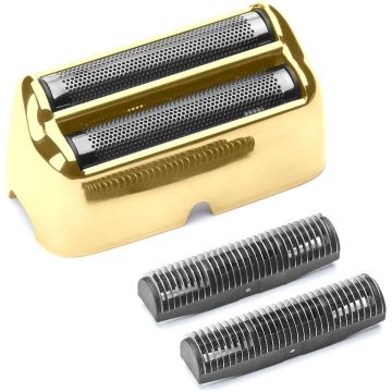 BaByliss Pro UVFOIL Double-Foil Shaver Replacement Kit [Double-Foil & 2 Cutters] - Gold #FXLRF2G